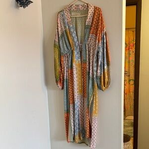 Jen's Pirate Booty Colorful patchwork shawl/cover